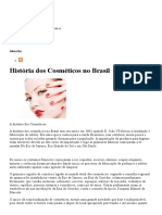 História Dos Cosméticos No Brasil _ Blog Do Perfume