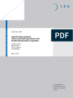 Attention Discrimination: Theory and Field Experiments With Monitoring Information Acquisition