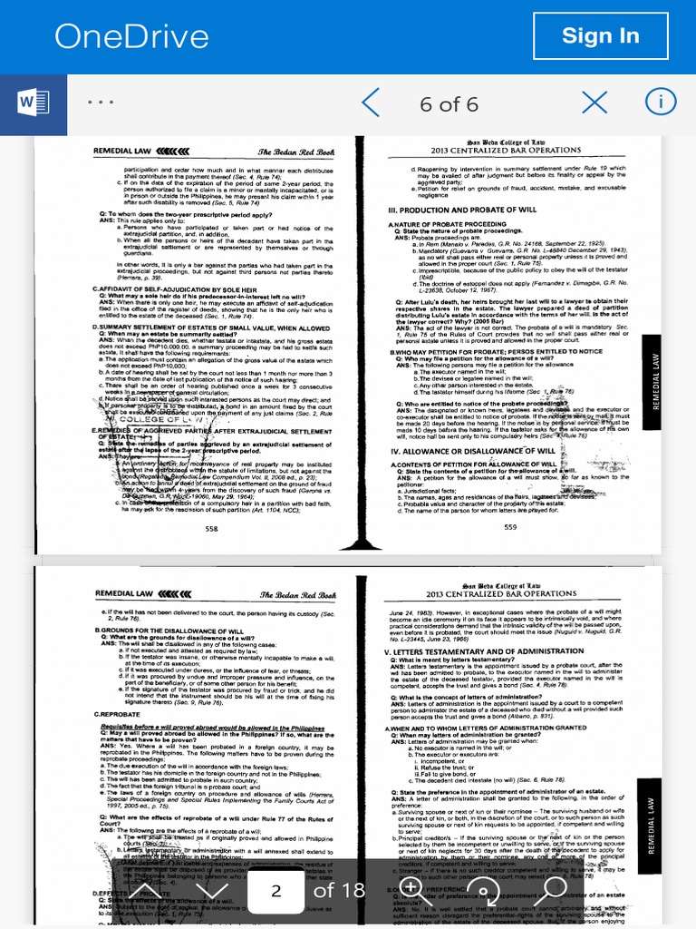 OneDrive Document List Overview | PDF