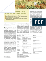 Dykes, L., and L. W. Rooney. Phenolic Compounds in Cereal Grains and Their Health Benefits. Cereal Foods World 52.3 (2007) 105-111.