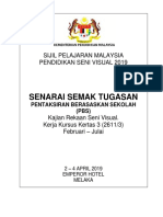 Senarai Semak PSV K3 SPM 2019