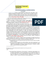 DR. LUIS FEDER. Ambivalencia preconceptiva y realidad externa