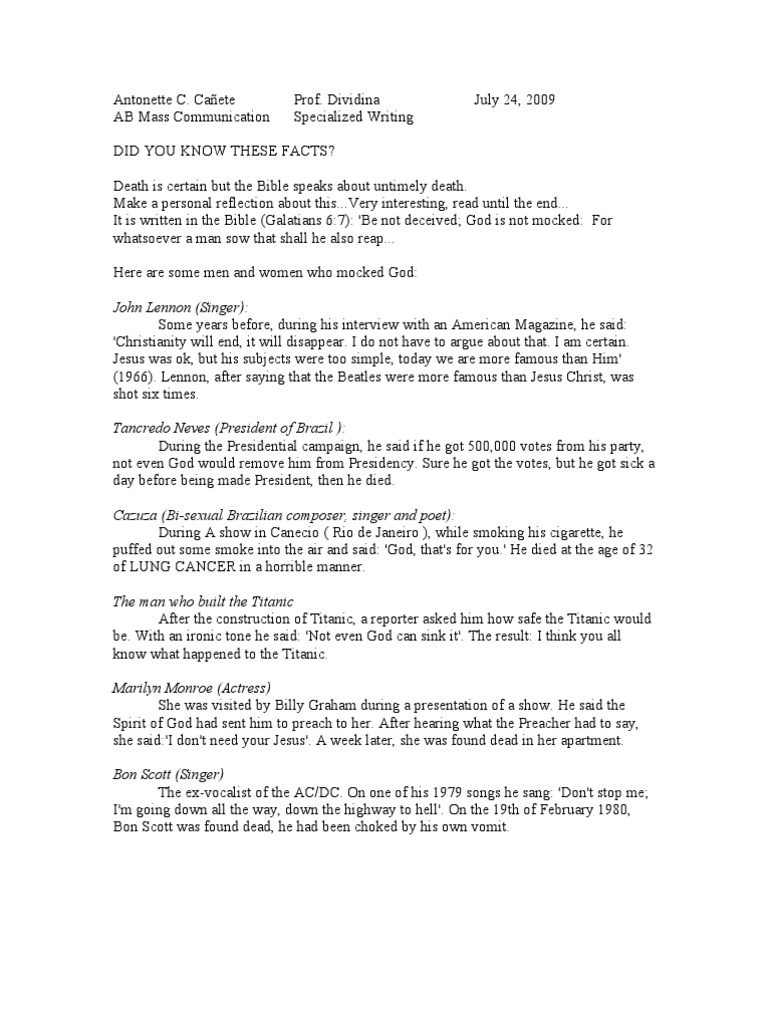 DID YOU KNOW FACTS PDF visual data 6