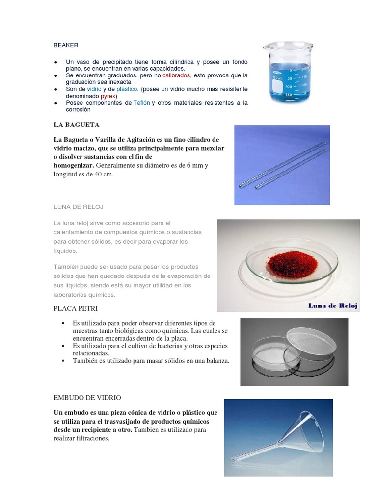 Beaker | PDF | Ciencias fisicas | Química