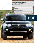 Pajero Sport 2014 Accessories