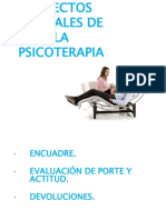 Aspectos Formales de La Psicoterapia