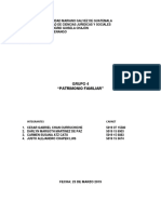 Patrimonio Familiar Contenido PDF