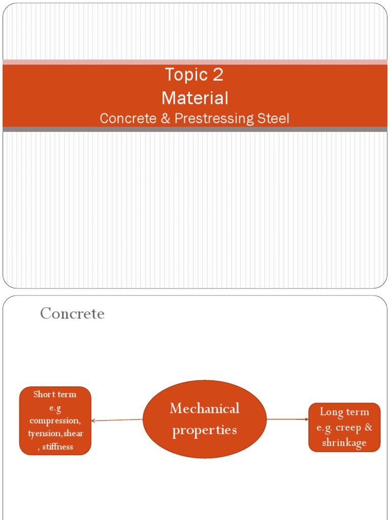 2 Prestress Material | PDF | Strength Of Materials | Deformation ...