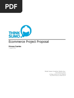 [Princess Fuentes] E-commerce Proposal 2018-08-07