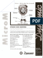 DYNAMIC FLOW COMPUTERS, MicroMV, Gas Meter PDF