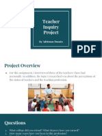 Teacher Inquiry Project