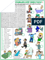 daily routines vocabulary esl word search puzzle worksheets for kids.pdf