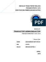 Tugas 4 Transistor Semikonduktor