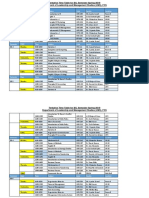 Semester Days Time Subject Code Faculty Location