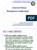 Sistem Manajemen Lingkungan (SML) - Its