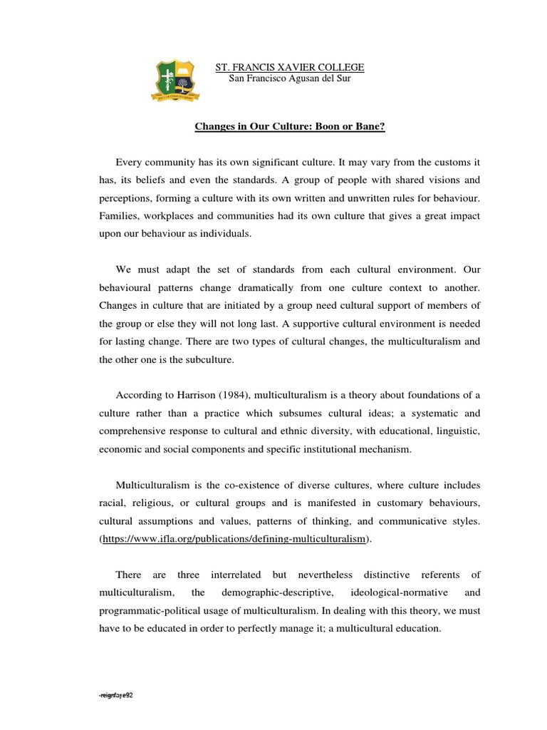Multicultural Education Insights | PDF | Multiculturalism | Ethnic Groups