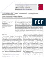 Ethanol to butanol by Hidroxyapatite