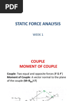 Static Force Analysis