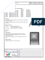 Engineering Data Sheet: Pressure Relief Cover