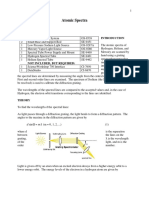 Atomic Spectra Lab