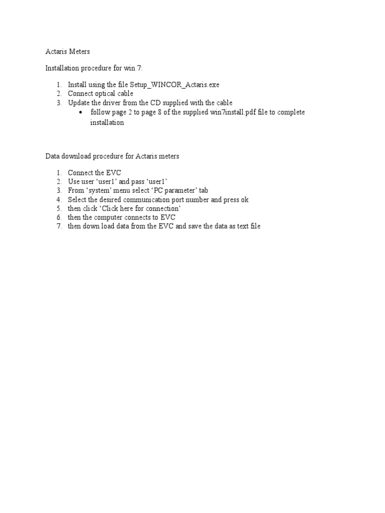 Actaris Meters | PDF