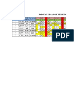 Jadwal Dinas Ok Periode Agustus 2018: NO Nama Pendi-Pelatihan Dikan