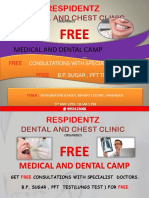 Free medical and dental camp in Faridabad