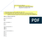 Tara Transformer EC Tables