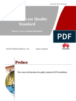 BTS Hardware Quality Standard: Wireless Case & Training Department
