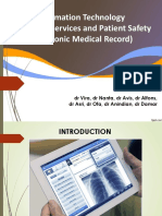 Information Technology in Quality Services and Patient Safety (Electronic Medical Record)