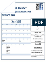 May Calendar