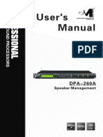 DPA-260A User Manual