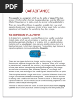 Capacitance: The Components of A Capacitor