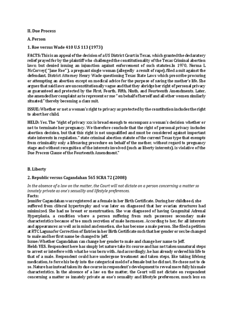 Due Process | PDF | Defense Of Marriage Act | Bipartisan Legal Advisory ...