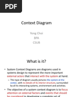 Context Diagram: Yong Choi BPA Csub