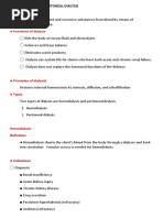 5. Dialysis