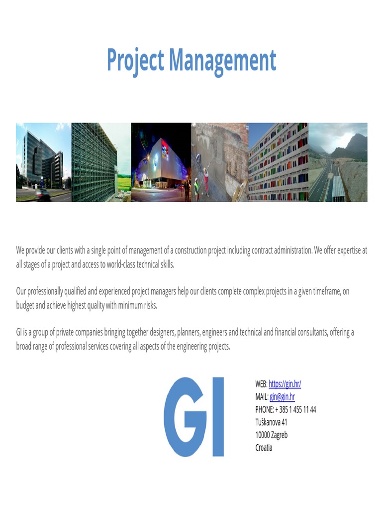 Project Management Consultant Project Management