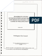 Investigation of Bus Priority For Wellington City Oct 1999 - BAH For WCC