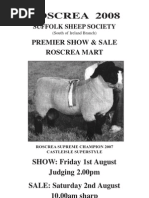 Roscrea Suffolk Sale Catalogue