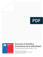 Guia para El Estudio y Tratamiento de La Infertilidad - 2015 FF PDF