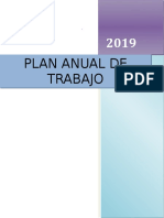 Plan Anual de Trabajo 2019 Cuyo Modificar