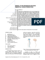 CSF Drainage Device Testing