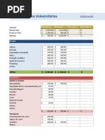 College Student Budget PT