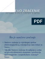 Suncevo Zracenje - Obnovljivi Izvori Energije