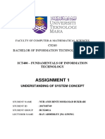 Assignment 1: CS240 Bachelor of Information Technology (Hons)