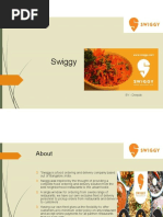 Swiggy Business Model