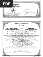 Undangan Pembubaran Panitia Hut Ridocx