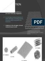 Graphene Can Be Described As A One-Atom Thick Layer of Graphite