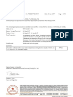 Test Report (SVHC) : Signed For and On Behalf of SGS-CSTC Standards Technical Services (Tianjin) Co., LTD