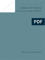 Mauro Senatore - Germs of Death. The Problem of Genesis in Jacques Derrida (2018, SUNY PRESS) PDF